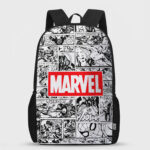 Zezo Bags Marvels Backpack – Stylish Laptop, College & Travel Bag