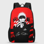 Zezo Bags Satoru Gojo Anime Backpack – Stylish Laptop, College & Travel Bag